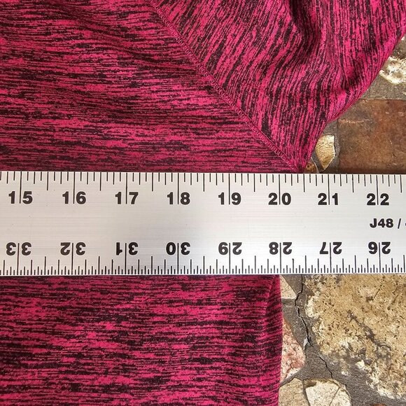 ClimateRight By Cuddl Duds Womens Fuchsia Stripe Long Sleeve Top Size XL - Picture 9 of 10